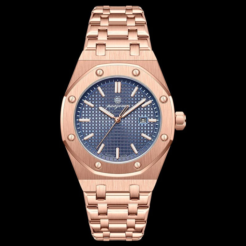 PAAZOMU Luxury Business Man Wristwatch Waterproof Luminous Date Men - Revelloventures