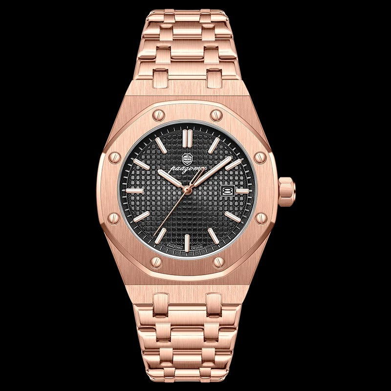PAAZOMU Luxury Business Man Wristwatch Waterproof Luminous Date Men - Revelloventures