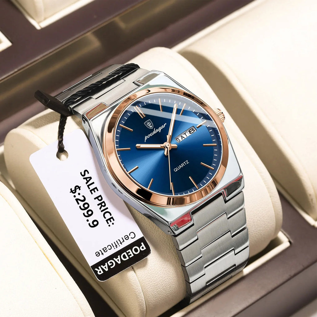 POEDAGAR Luxury Men's Watches