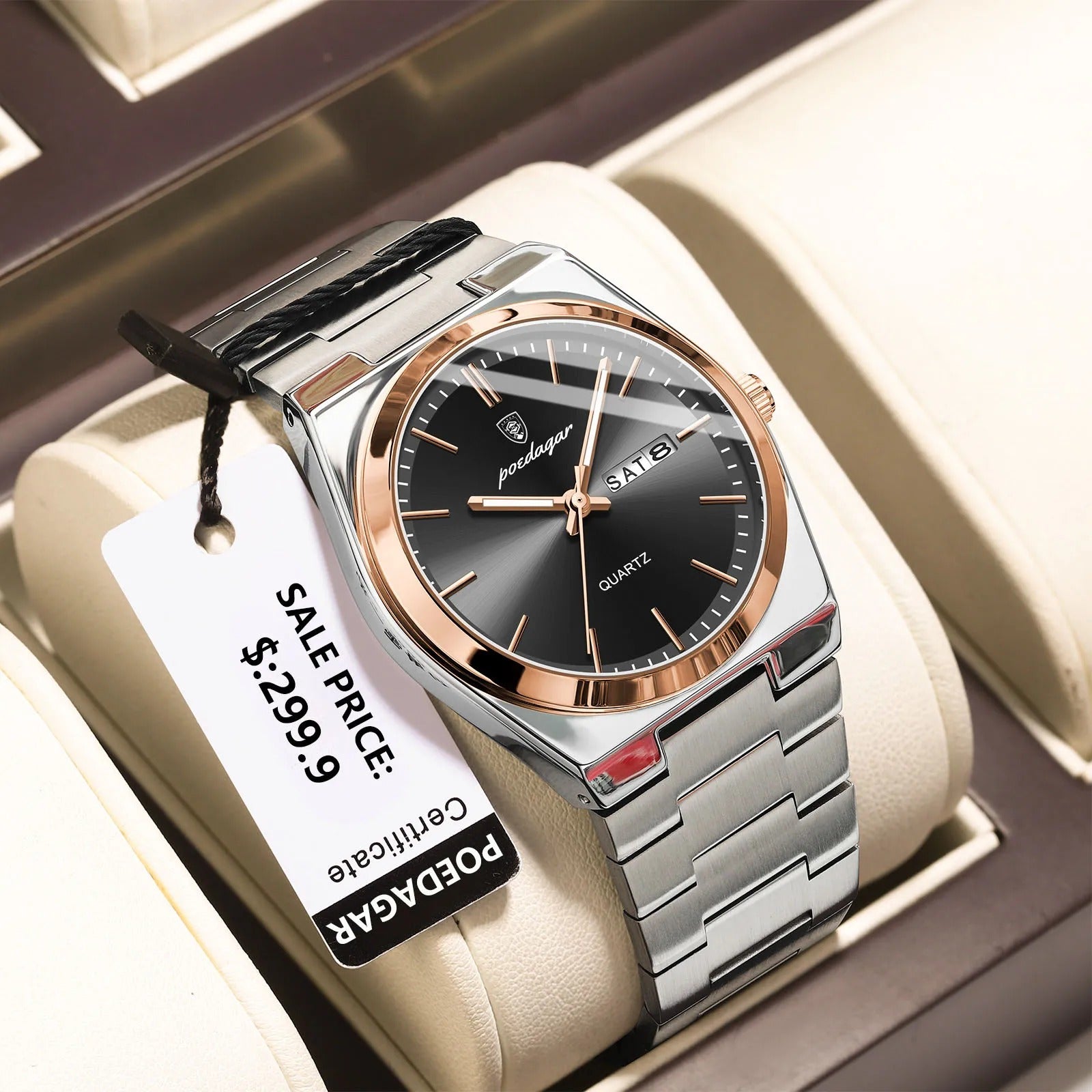 POEDAGAR Luxury Men's Watches