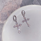 Cross Pendant Earrings For Women - Revelloventures