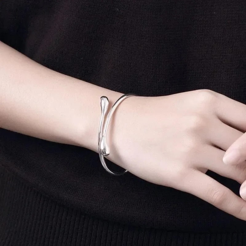 4pcs/set Light Luxury Earrings Ring Bracelet Necklace Set Vintage Personality Women - Revelloventures
