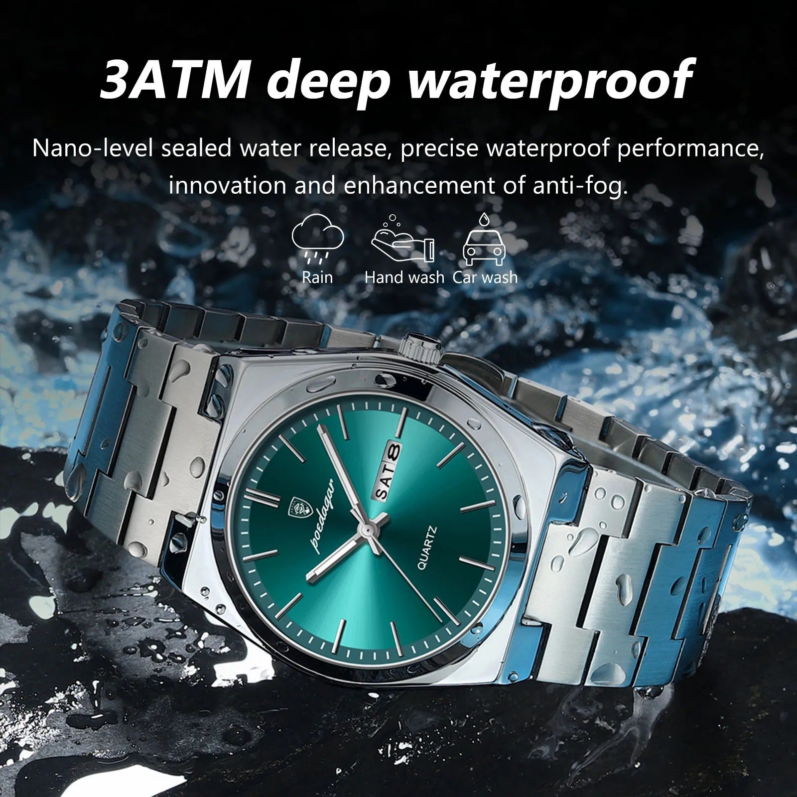 POEDAGAR Luxury Men's Watches