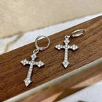 Cross Pendant Earrings For Women - Revelloventures