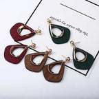 Ethnic Hollow Out Geometric Drop Earrings For Women