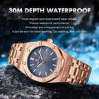 PAAZOMU Luxury Business Man Wristwatch Waterproof Luminous Date Men - Revelloventures