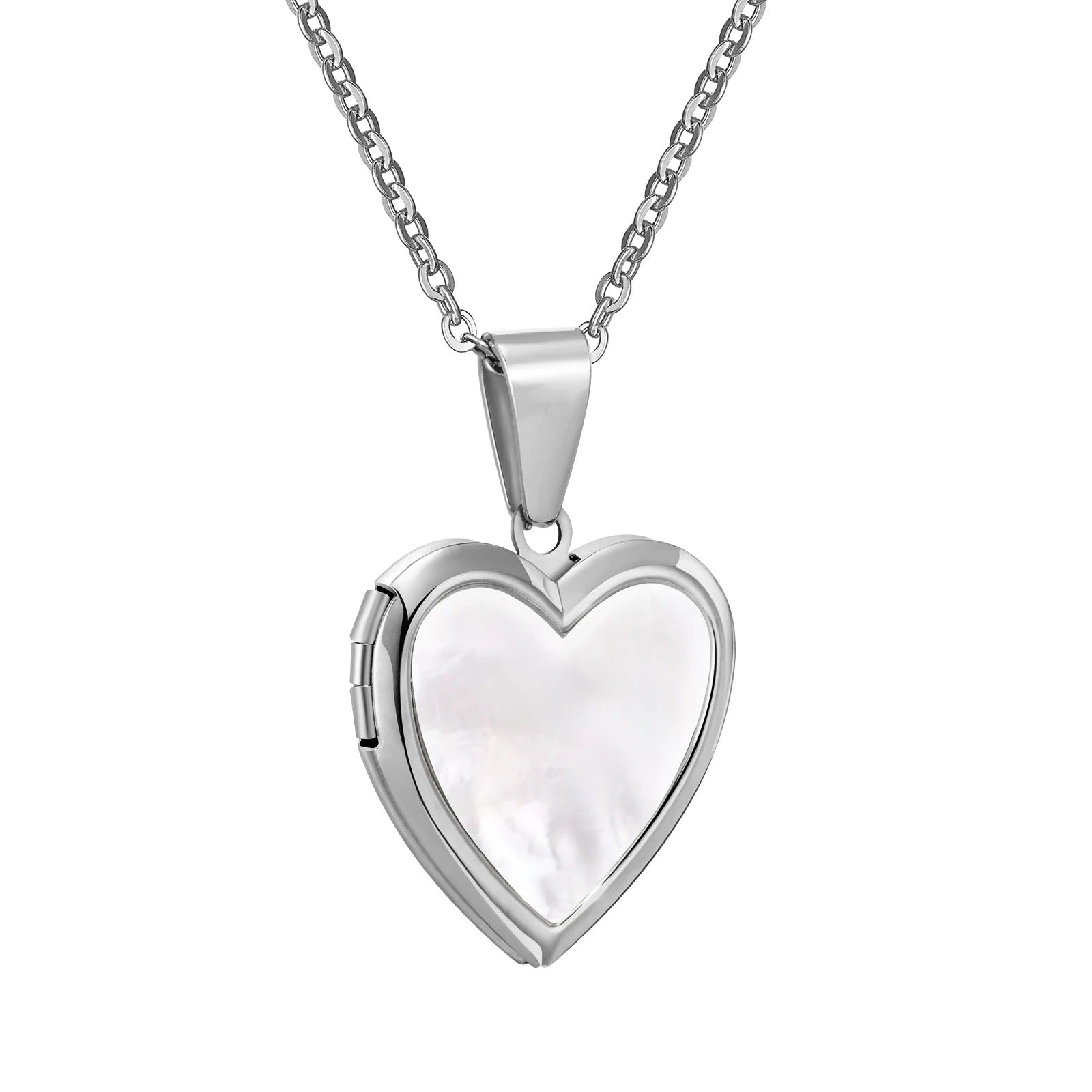 Vnox Women Locket Necklaces, Openable Heart Pendants - Revelloventures