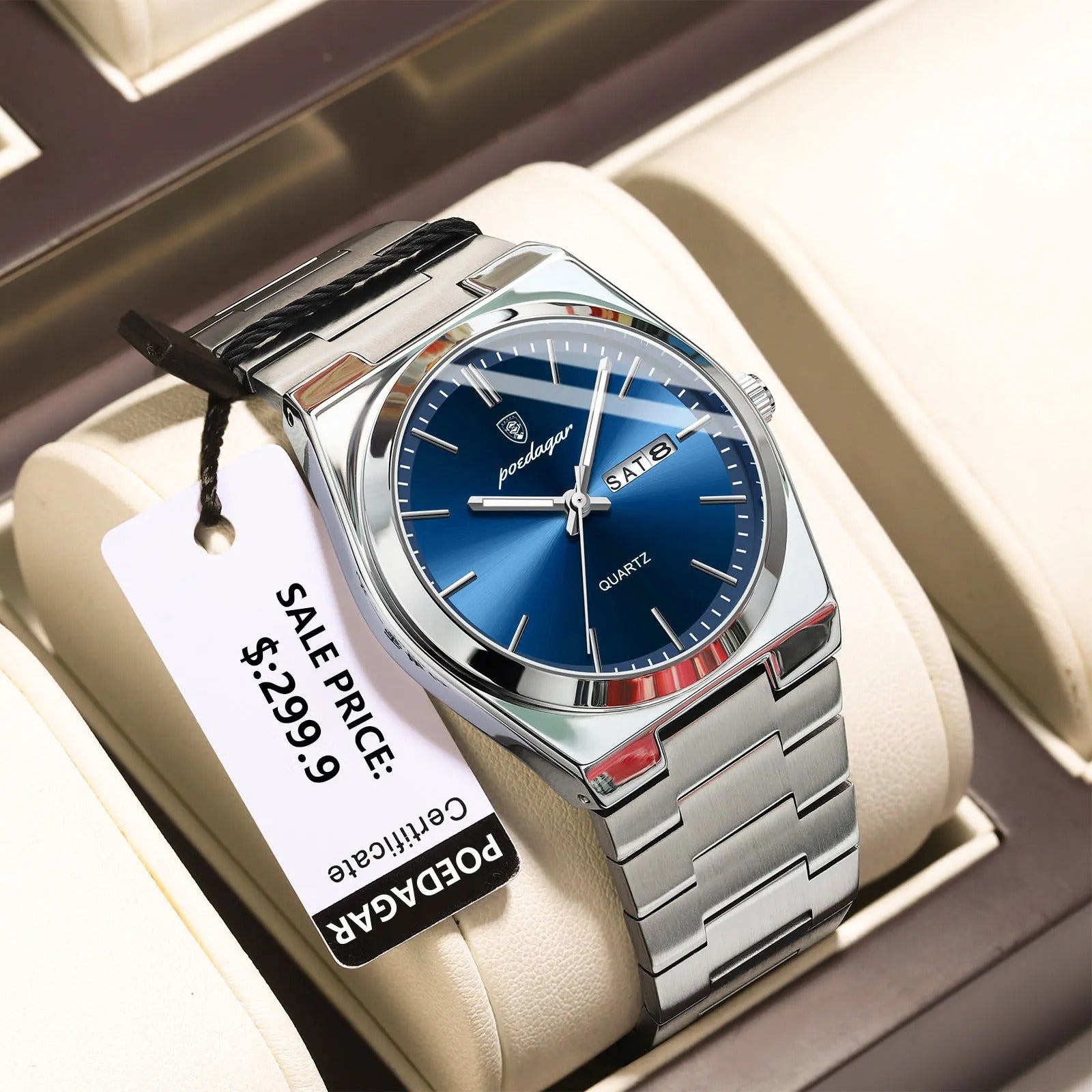 POEDAGAR Luxury Men's Watches