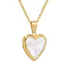 Vnox Women Locket Necklaces, Openable Heart Pendants - Revelloventures