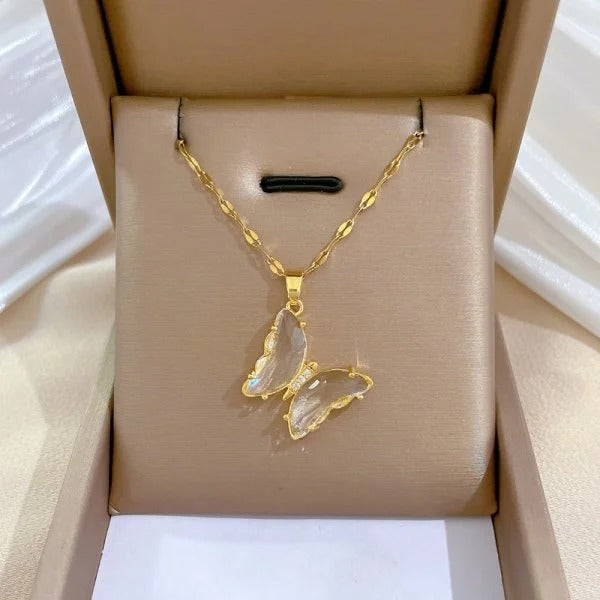 Exquisite and Fashionable Stainless Steel Sun Pendant Necklace For Women